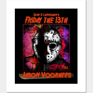 Halloween Horror Collection: 2 'Jason Voorhees' Posters and Art